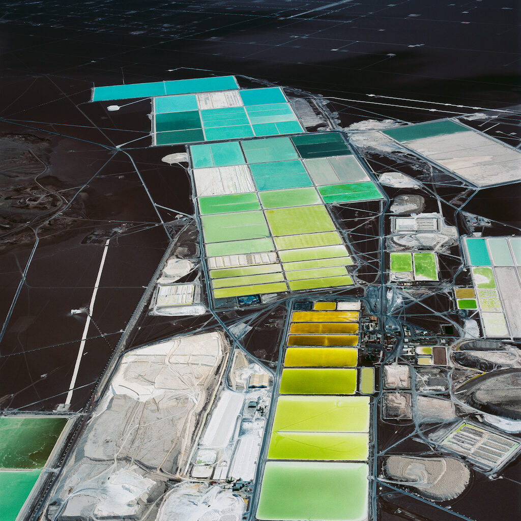 David Maisel, Lithium Extraction 1, Salar de Atacama, Chile, 2018