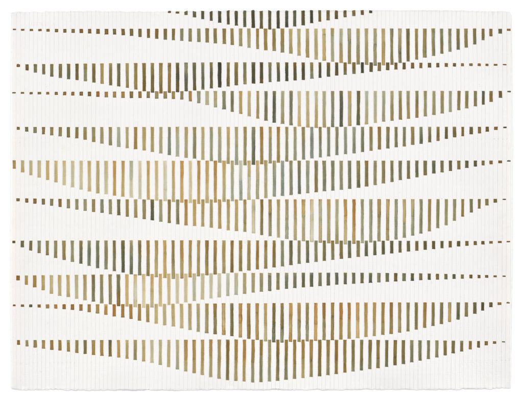 UNTITLED(November 10, 2023), watercolor on paper, 22 x 30 inches