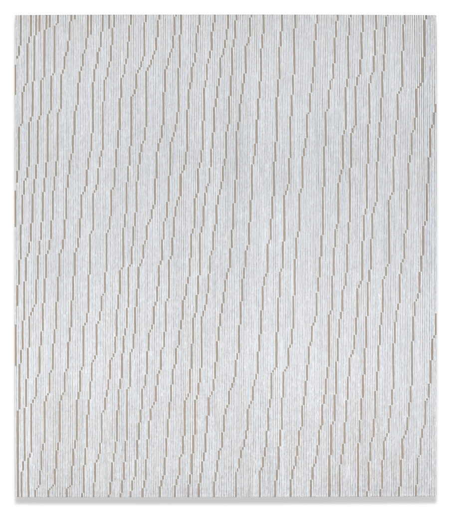 Marc Schepens, Untitled (June 2, 2024), 2024, oil and pencil on linen, 72 x 63 inches