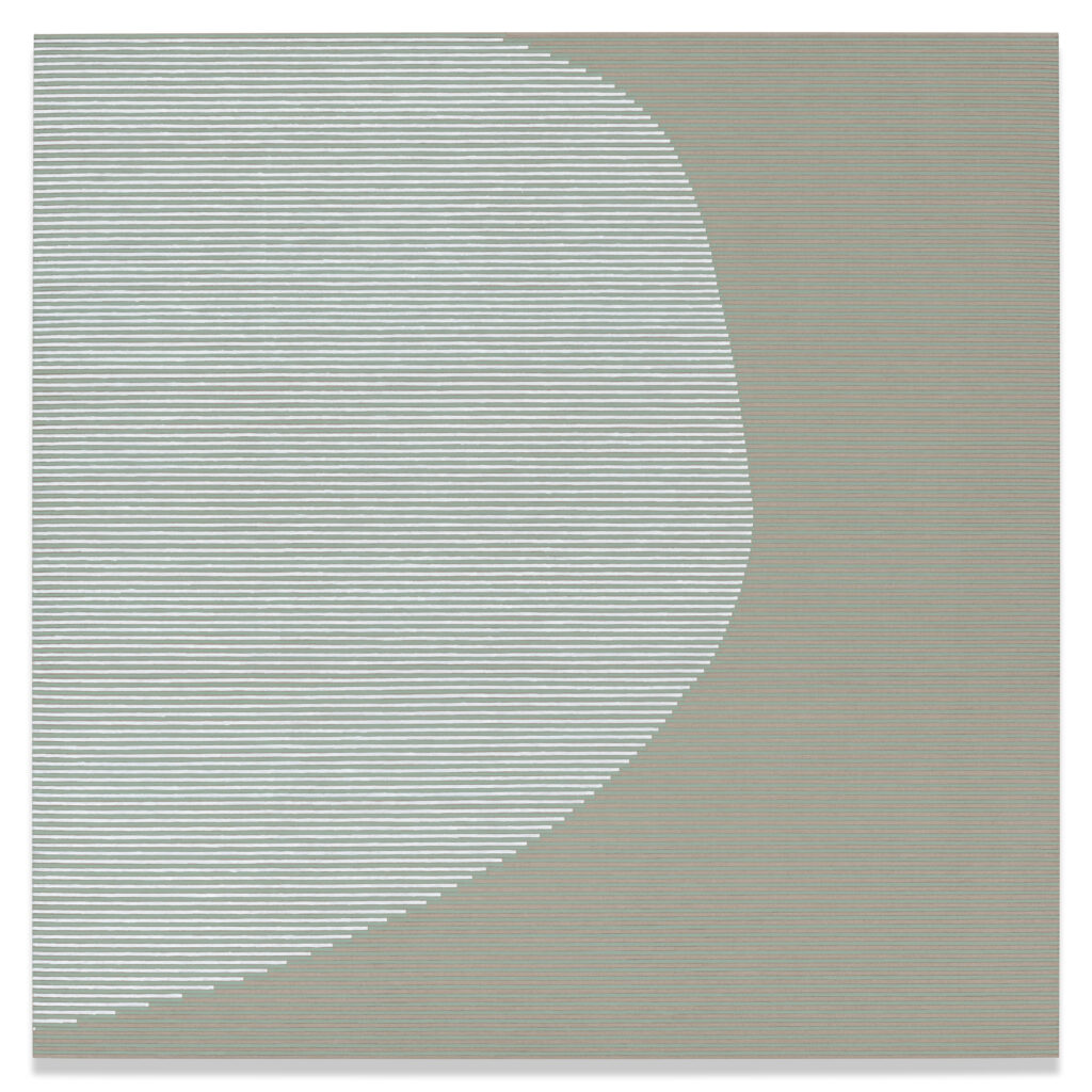 Marc Schepens, Untitled (May 2, 2024), 2024, oil and pencil on linen, 72 x 72 inches