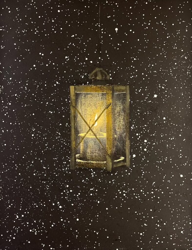 William Ciccariello, Lantern Against a Night Sky