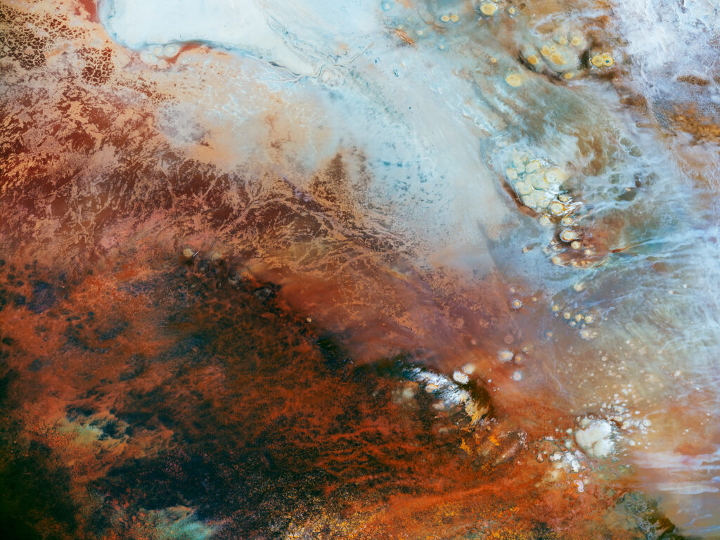 David. Maisel, Spiraling 23, 2024, archival pigment print, 30x 40, 46.5 x 62, 60 x 80 inches