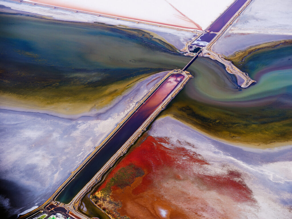 David. Maisel, Spiraling 6, 2024, archival pigment print, 30x 40, 46.5 x 62, 58.5 x 78 inches