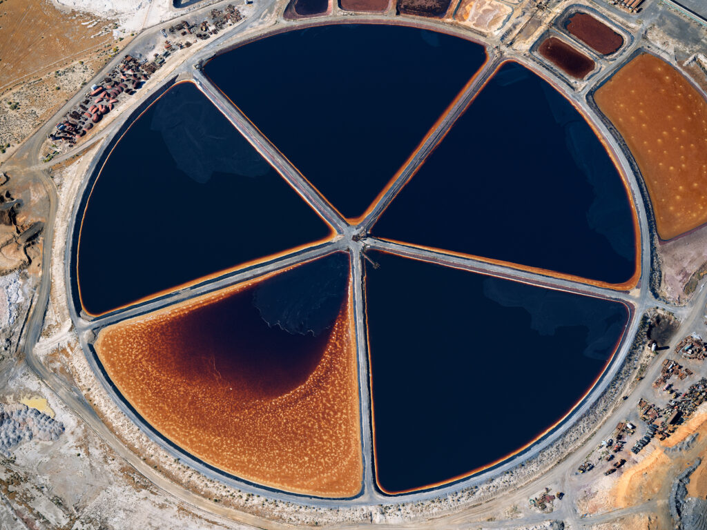 David. Maisel, Spiraling 33, 2024, archival pigment print, 30x 40, 46.5 x 62, 58.5 x 78 inches