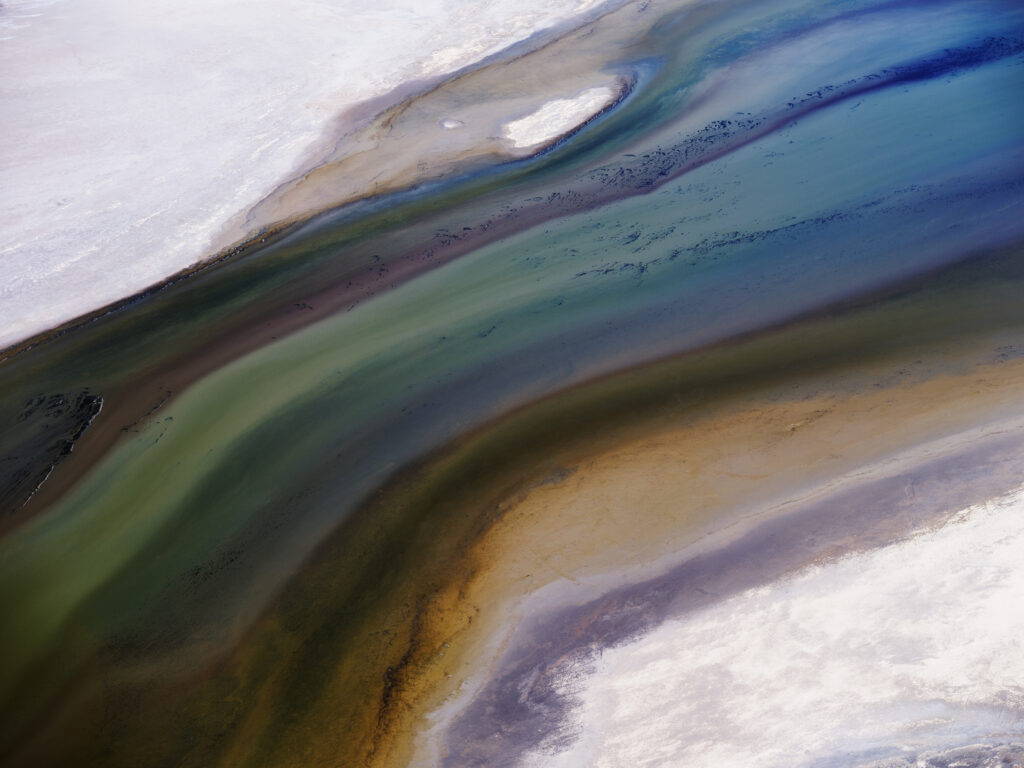 David. Maisel, Spiraling 49, 2024, archival pigment print, 30x 40, 46.5 x 62, 58.5 x 78 inches