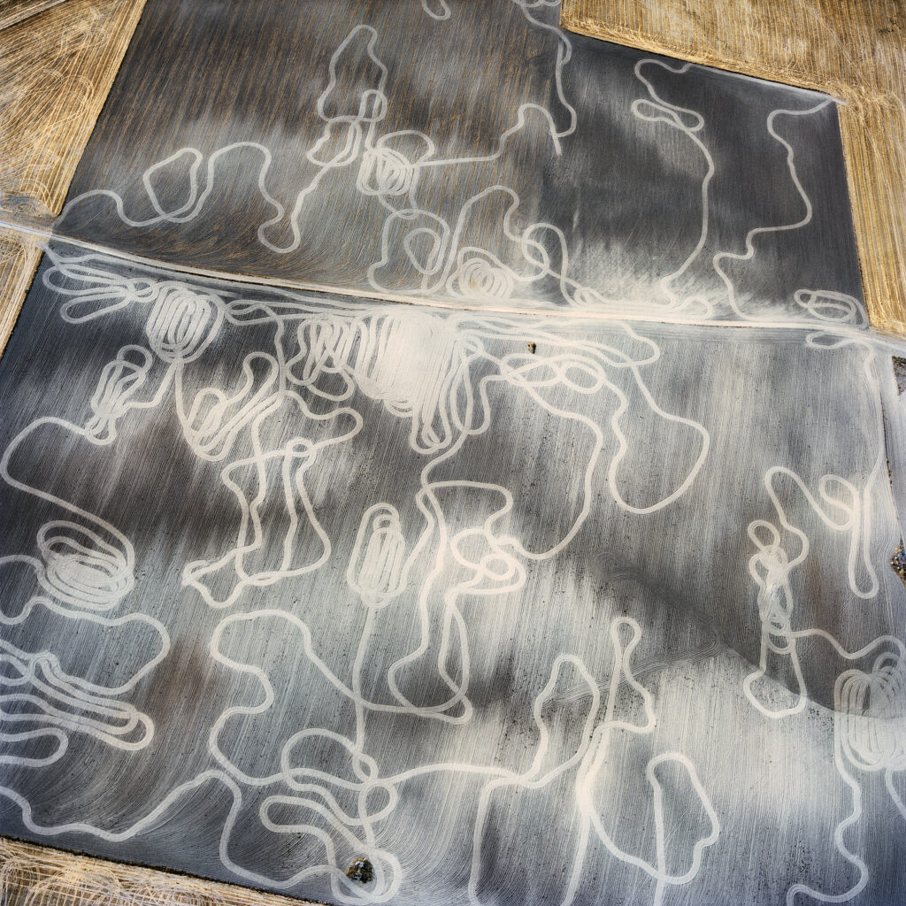 David Maisel, The Fall Borox 6, Archival pigment print, 29 x 29, 48 x 48 inches