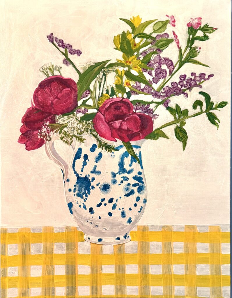 Candice Smith Corby, Italian Summer, 2026, oil on linen, 14 x 11 inches
